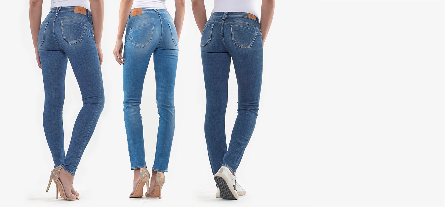 What are push-up jeans?