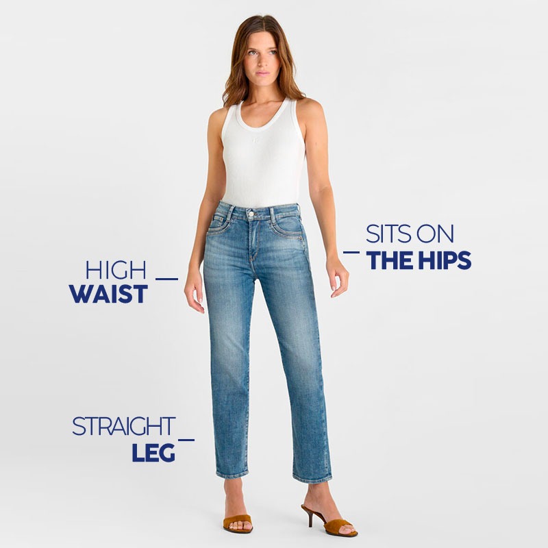 jeans mom femme le temps des cerises