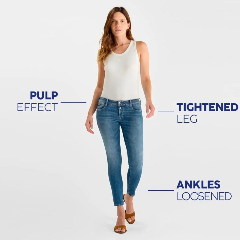 jeans slim femme le temps des cerises