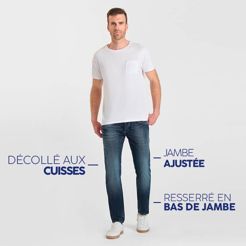 jeans adjusted homme le temps des cerises