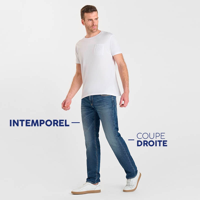 jeans regular homme le temps des cerises