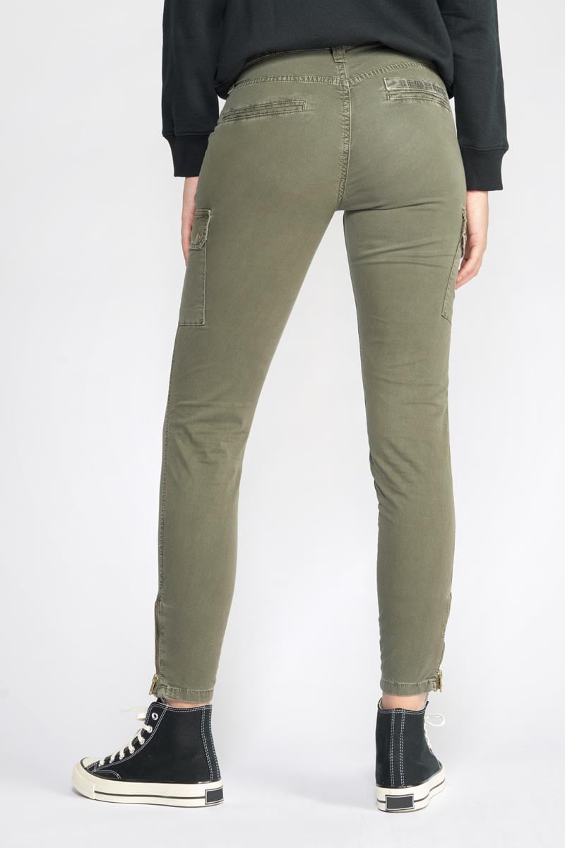 Pantalon Army slim kaki 