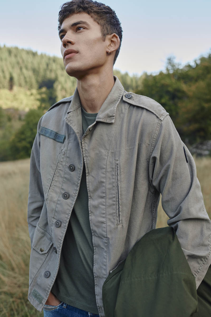 Militarie khaki unisex jacket