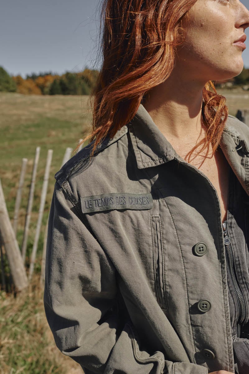 Militarie khaki unisex jacket