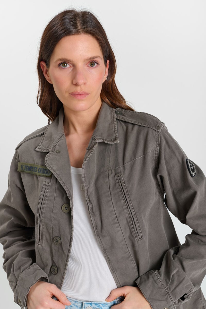 Militarie khaki unisex jacket