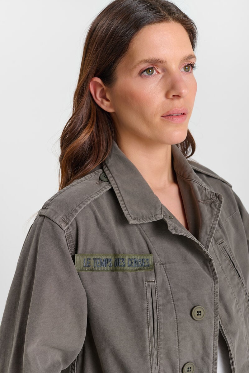 Militarie khaki unisex jacket