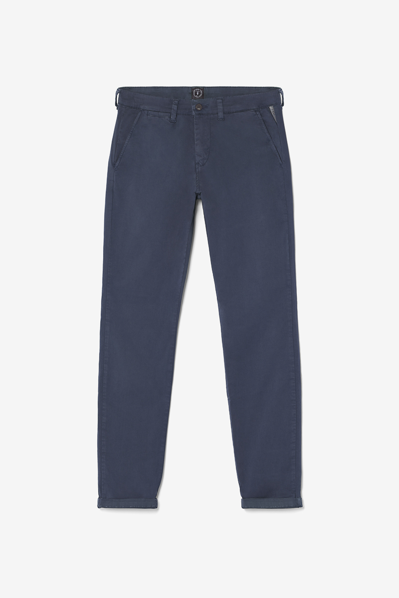 Pantalon chino slim Jas marine