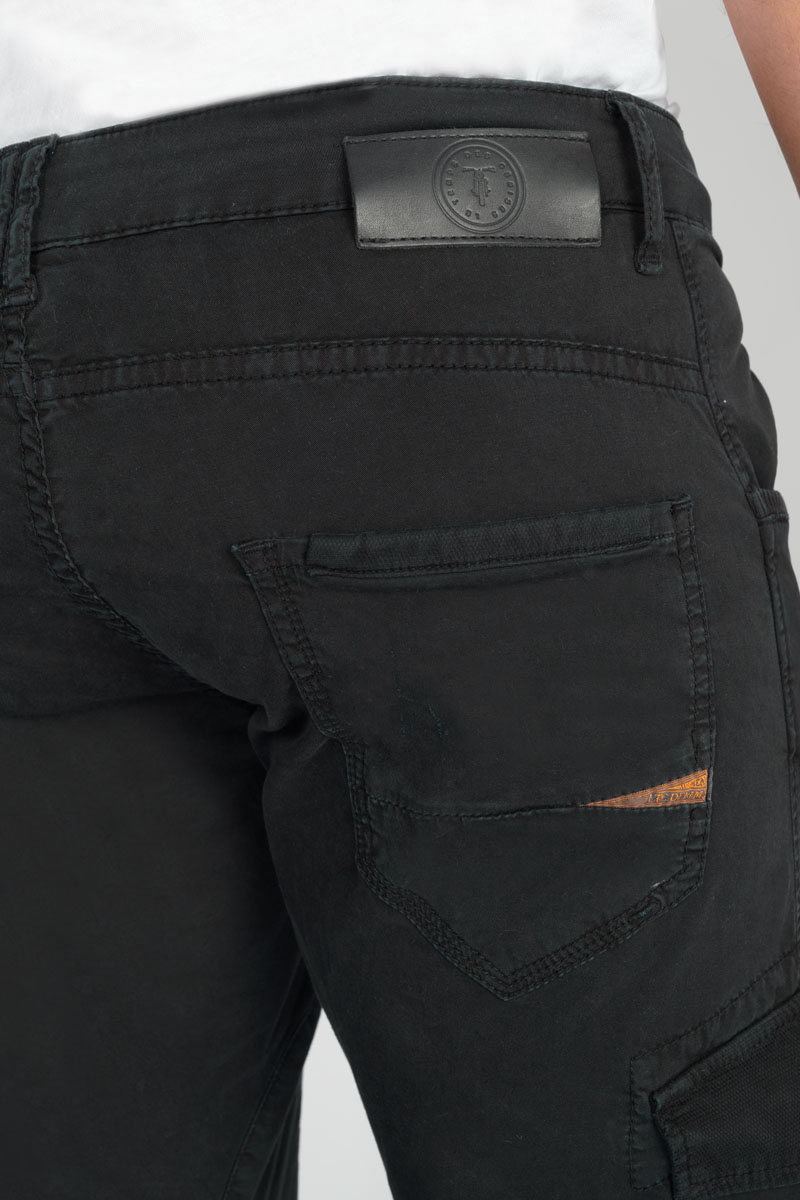 Black Alban cargo trousers