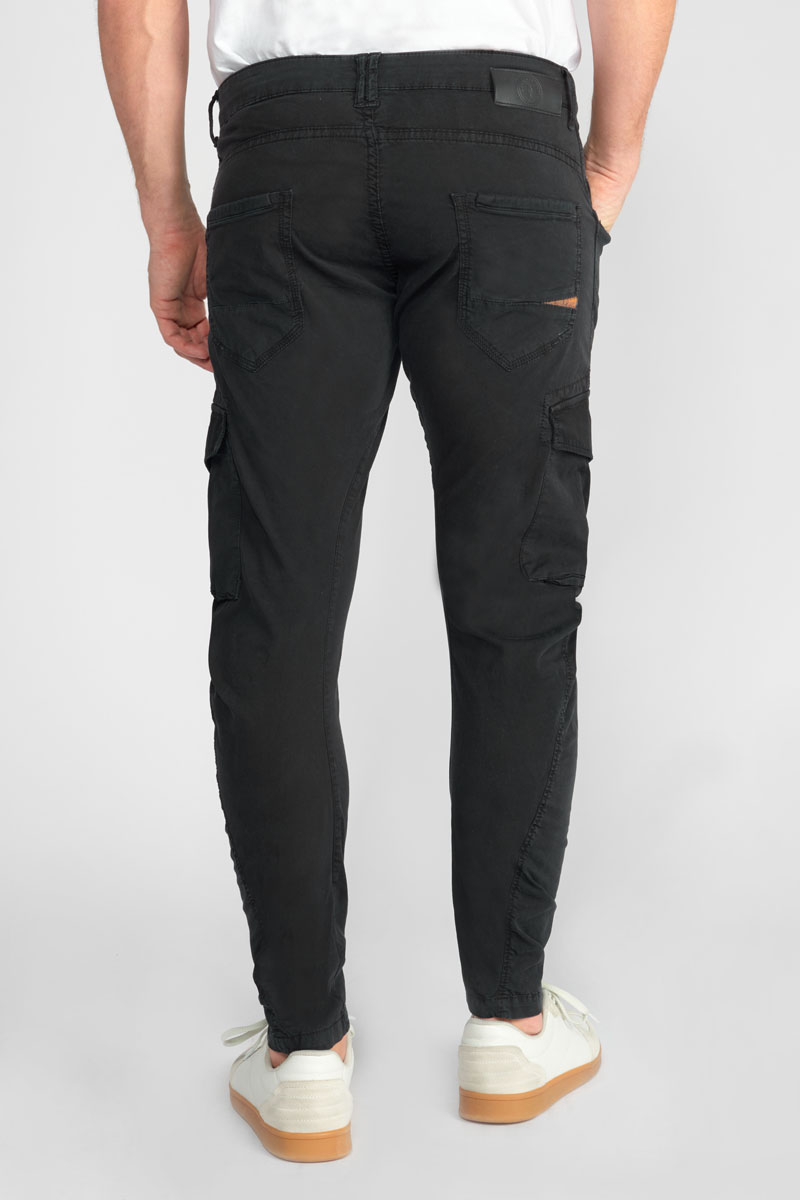 Black Alban cargo trousers