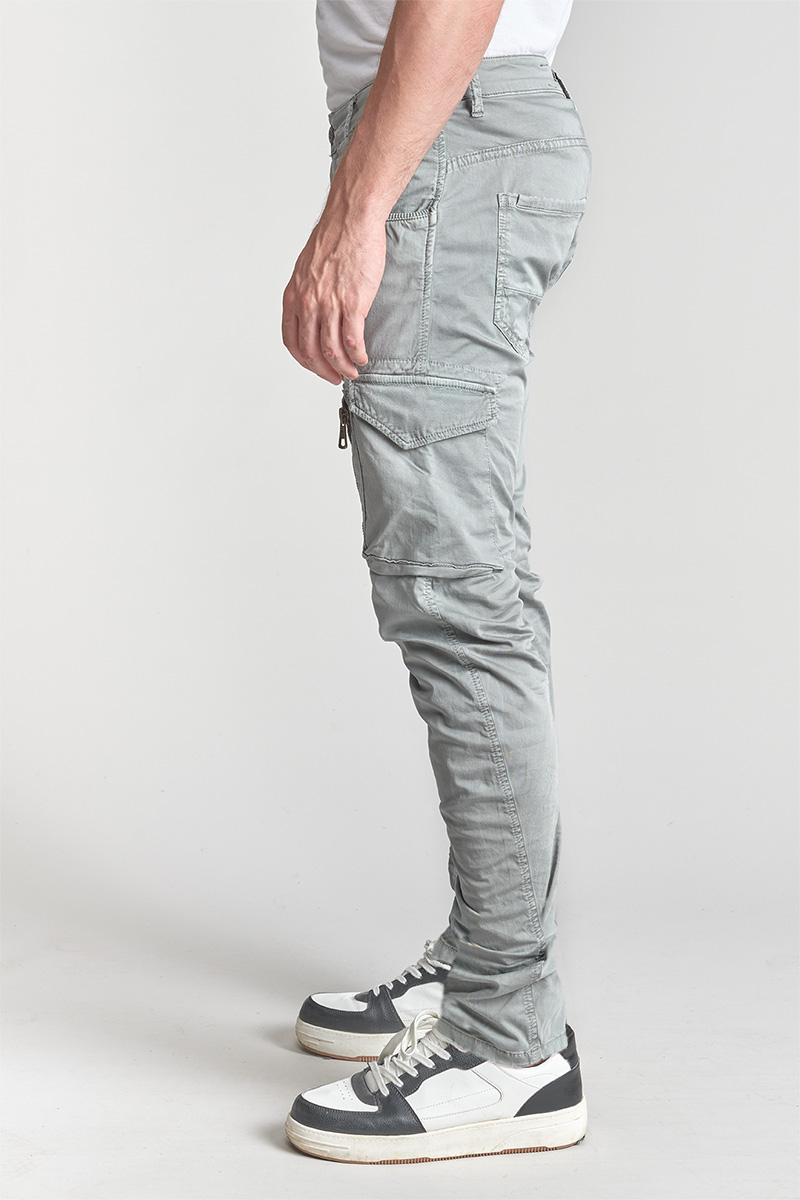 Grey Alban cargo trousers