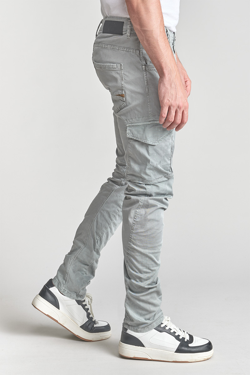 Grey Alban cargo trousers