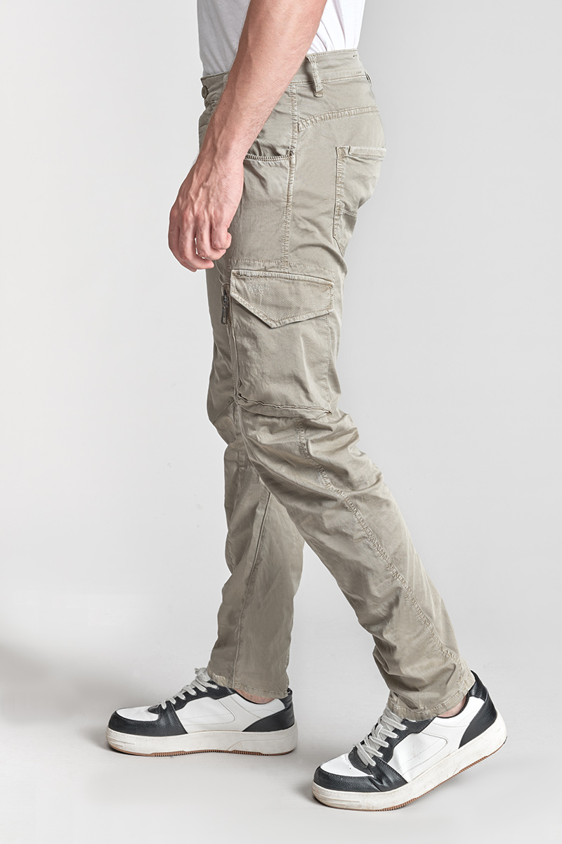 Light beige Alban cargo trousers