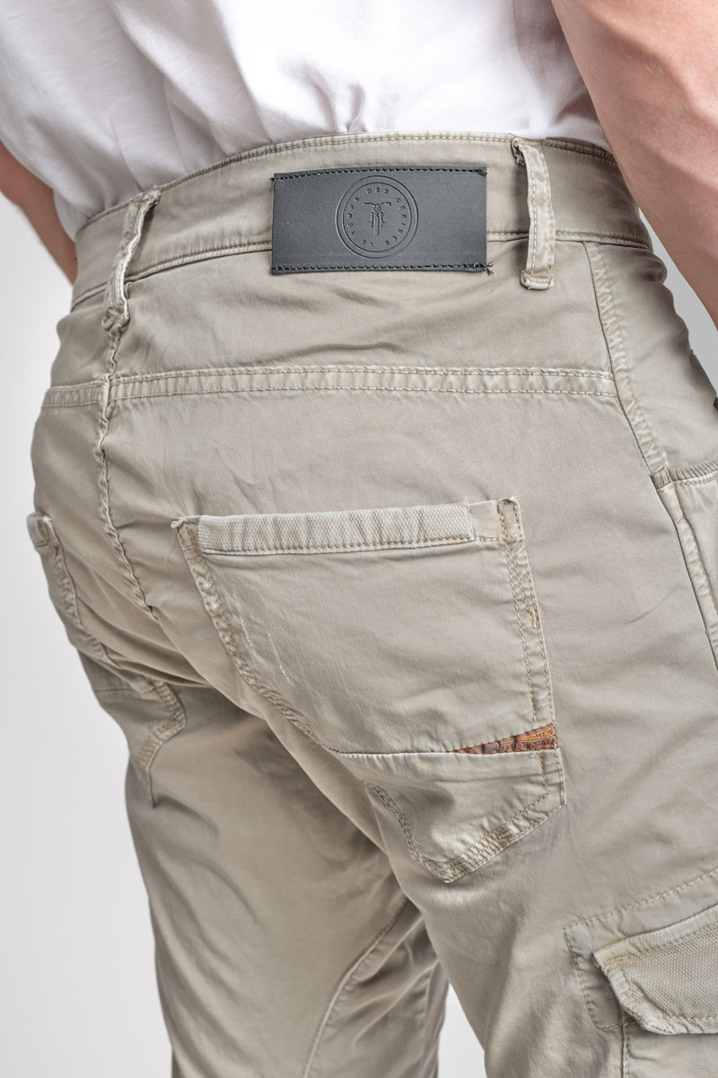 Light beige Alban cargo trousers