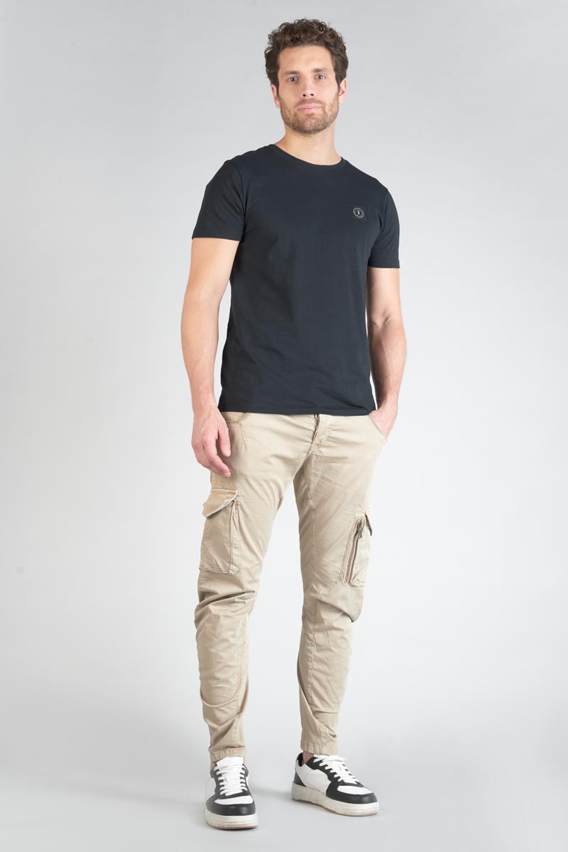 Beige Alban cargo trousers
