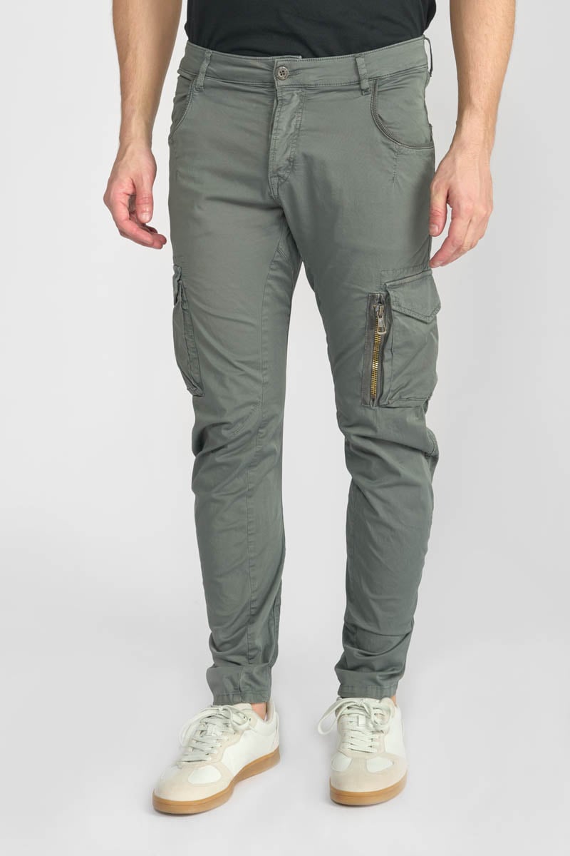 Alban Grey Green Cargo Pants