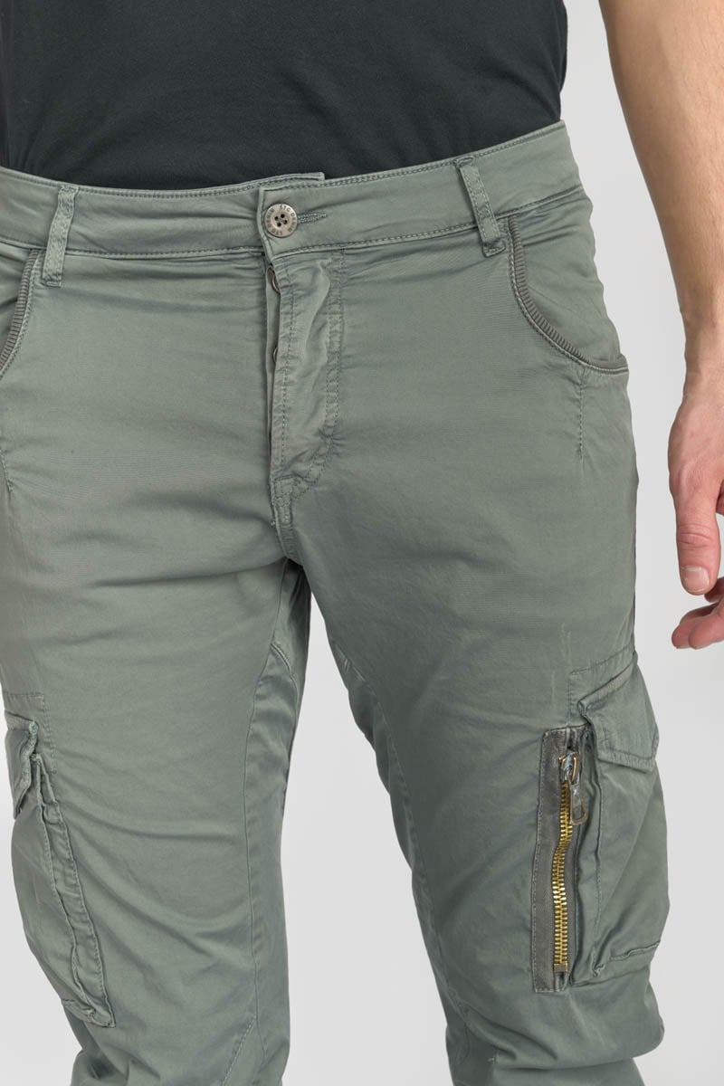 Alban Grey Green Cargo Pants
