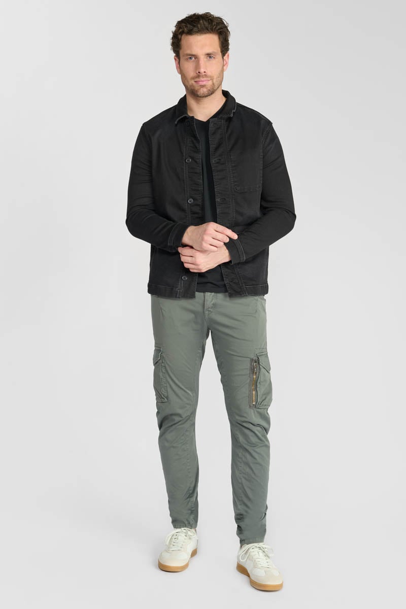 Alban Grey Green Cargo Pants