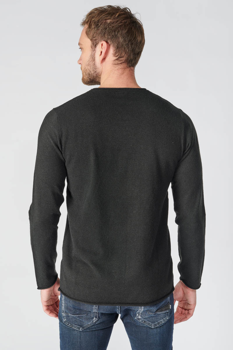 Terry black pullover