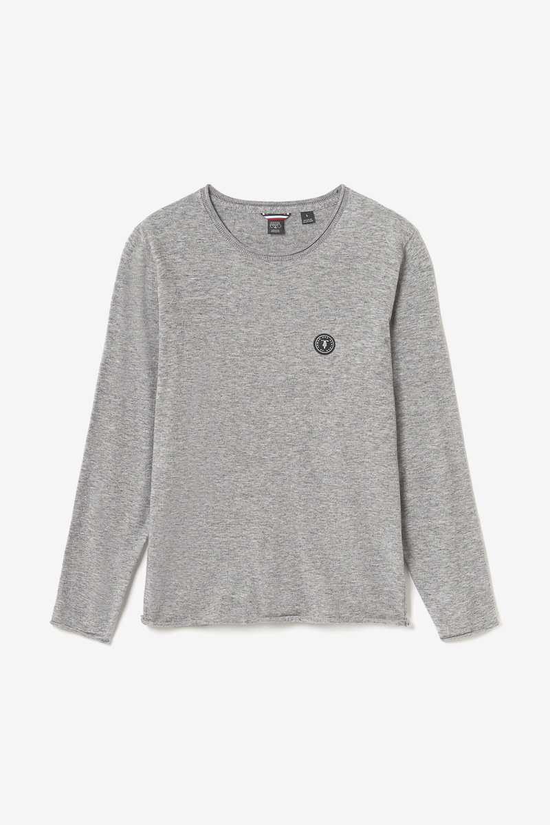 Grey marl Terry jumper