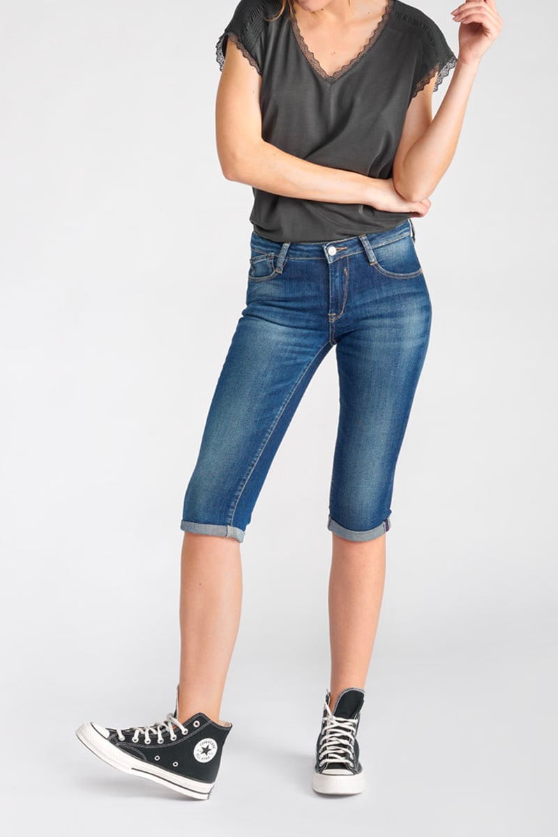 Mandy blue capri pants