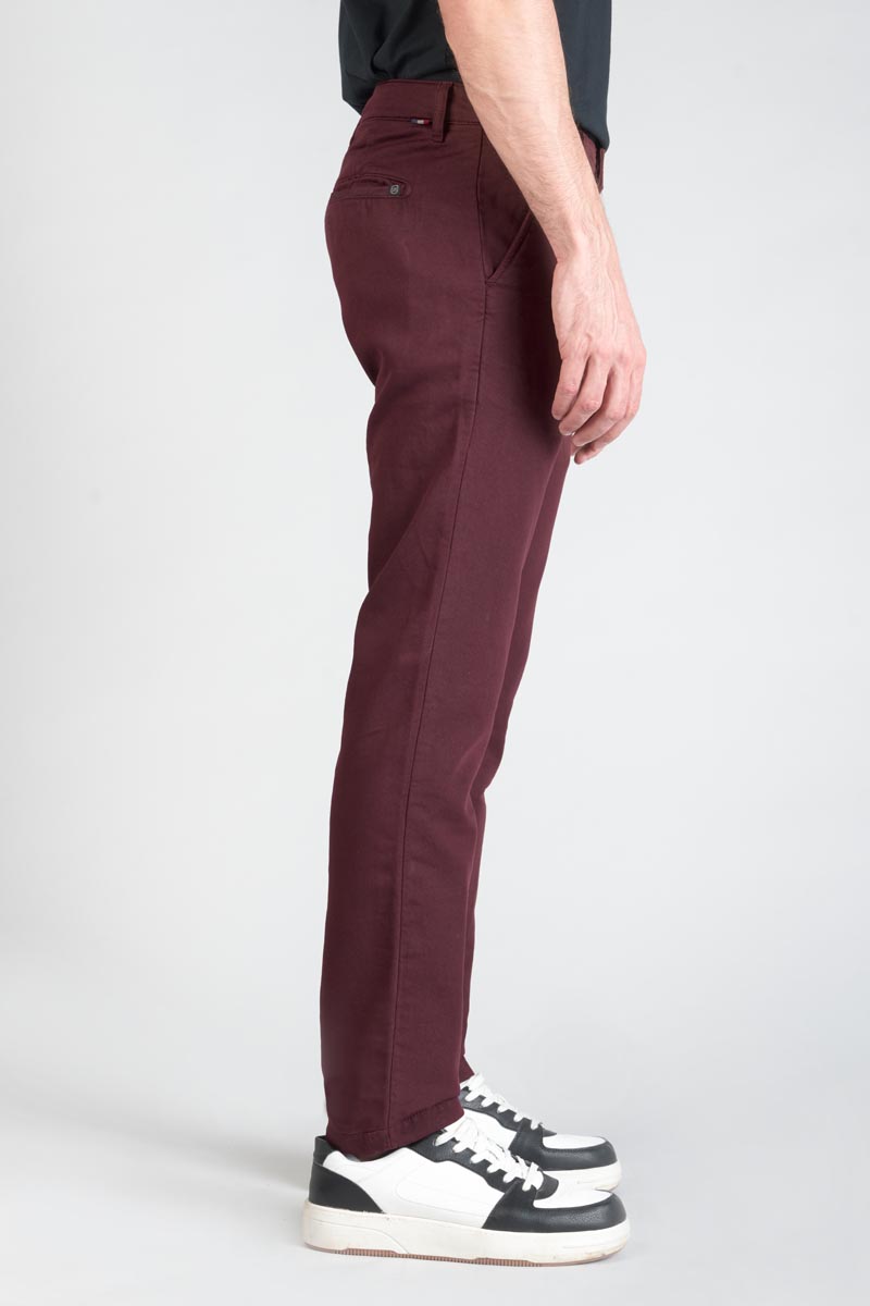 Burgundy Jogg Kurt chino pants