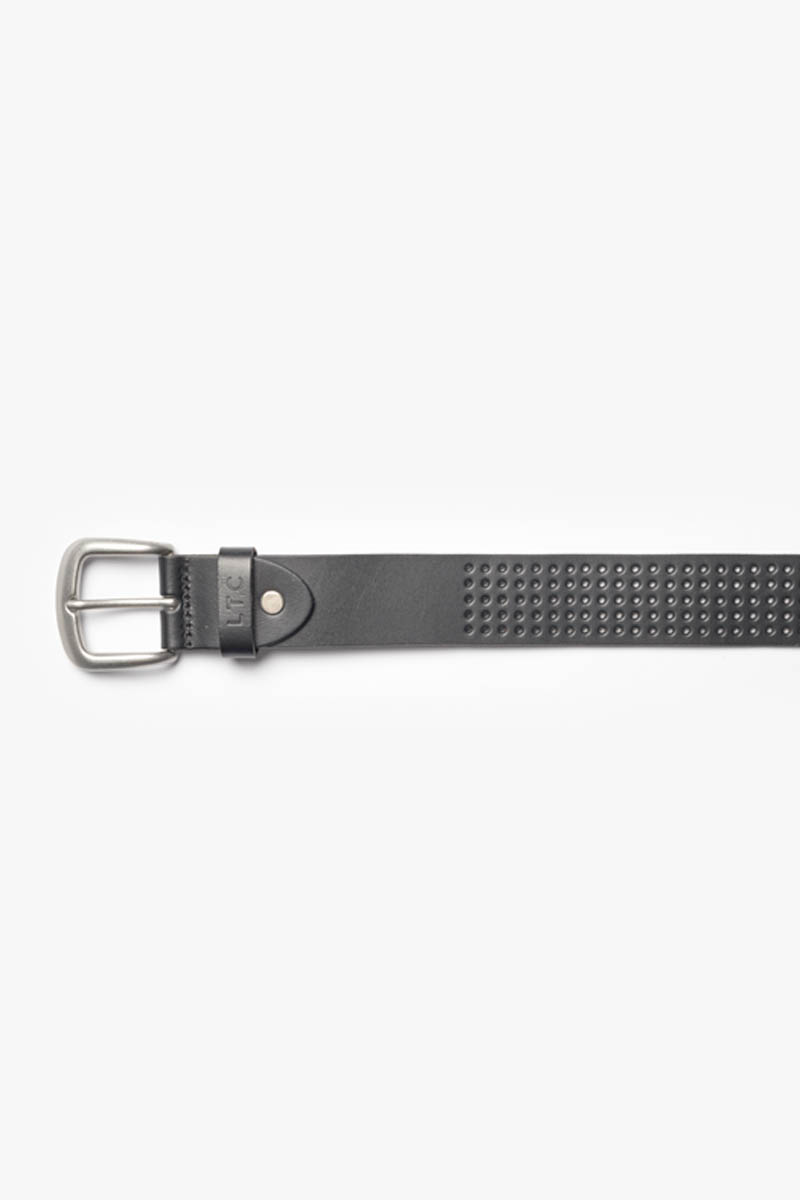 Ceinture Selve en cuir noir