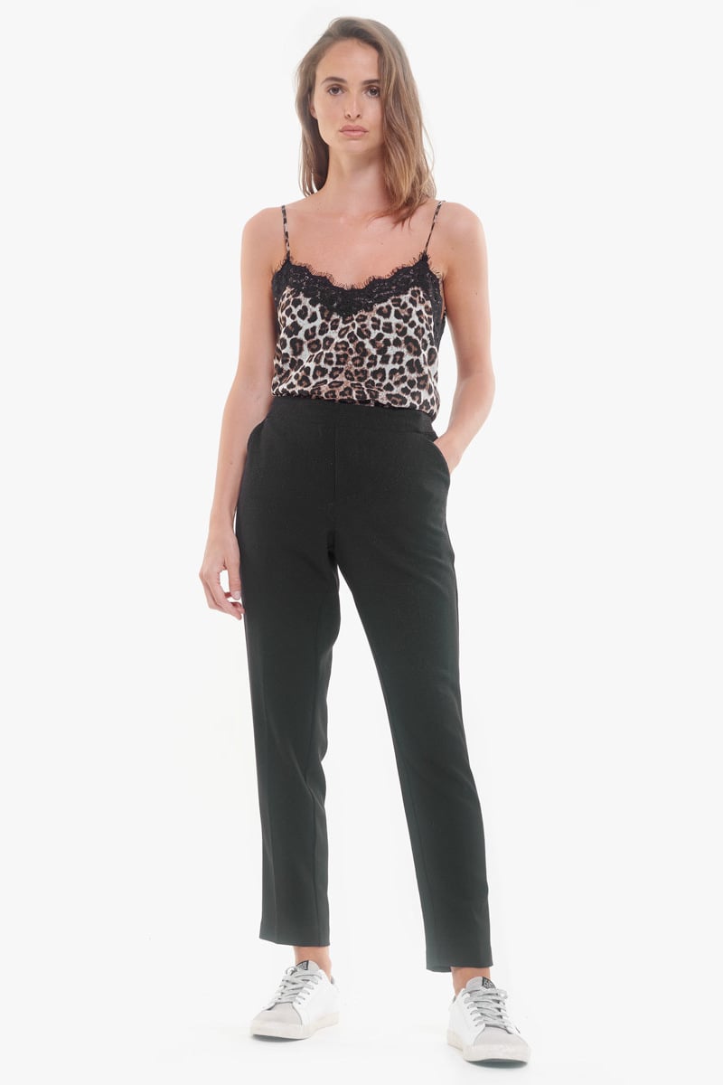 Glittery black Magy pants