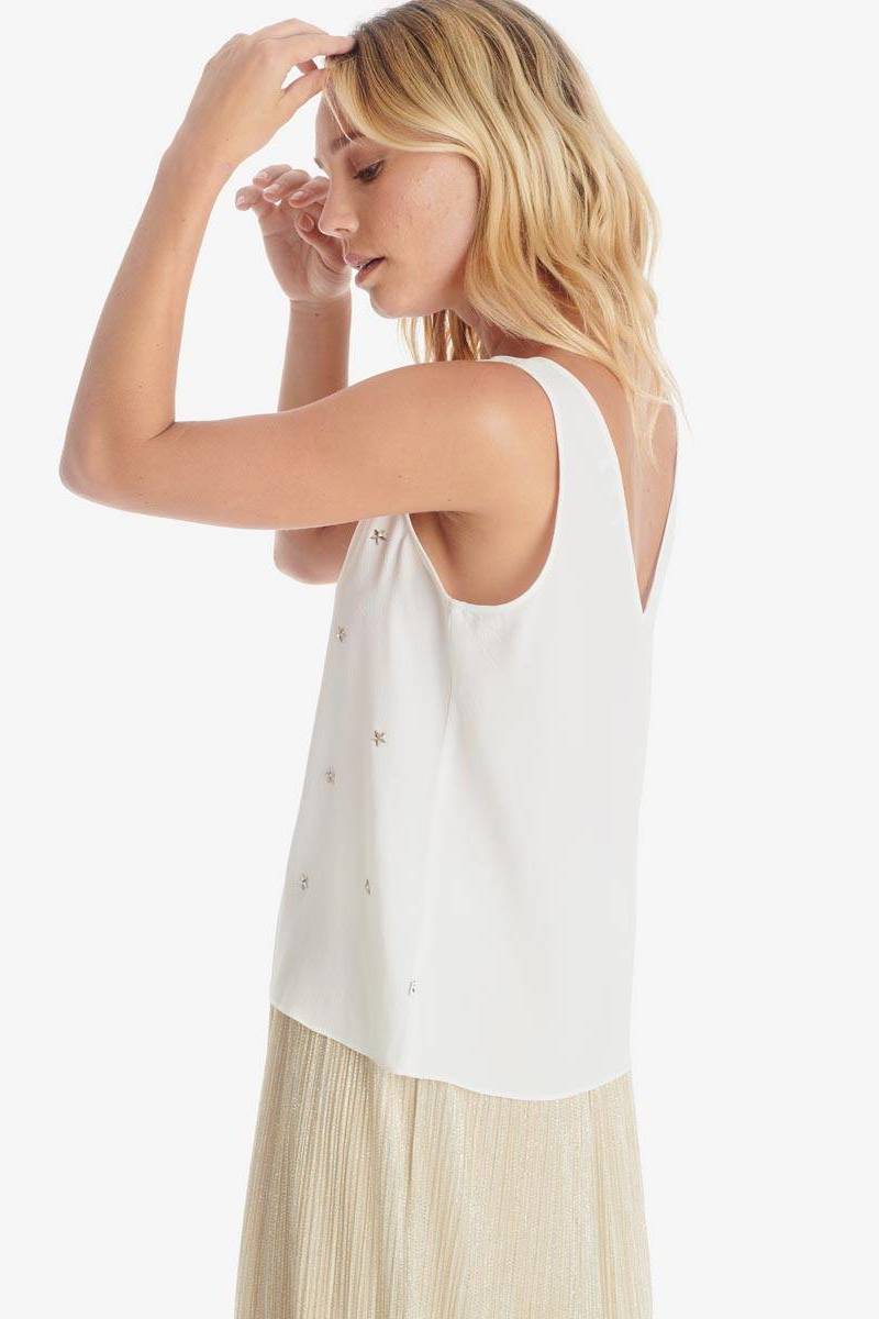 White Fioni top