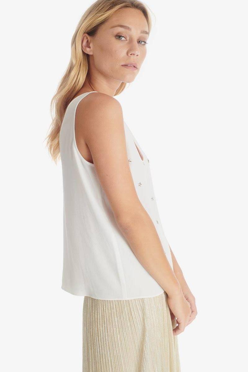 White Fioni top