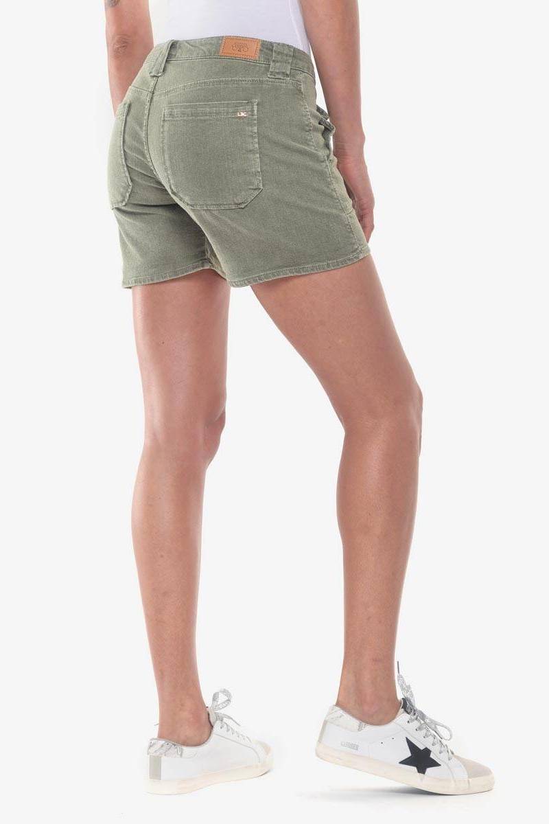 Khaki denim Olsen2 shorts