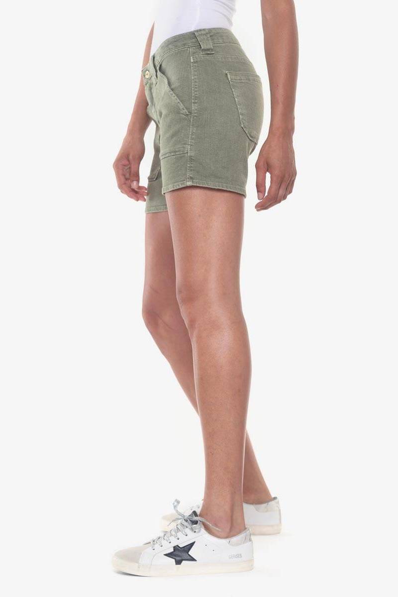 Khaki denim Olsen2 shorts