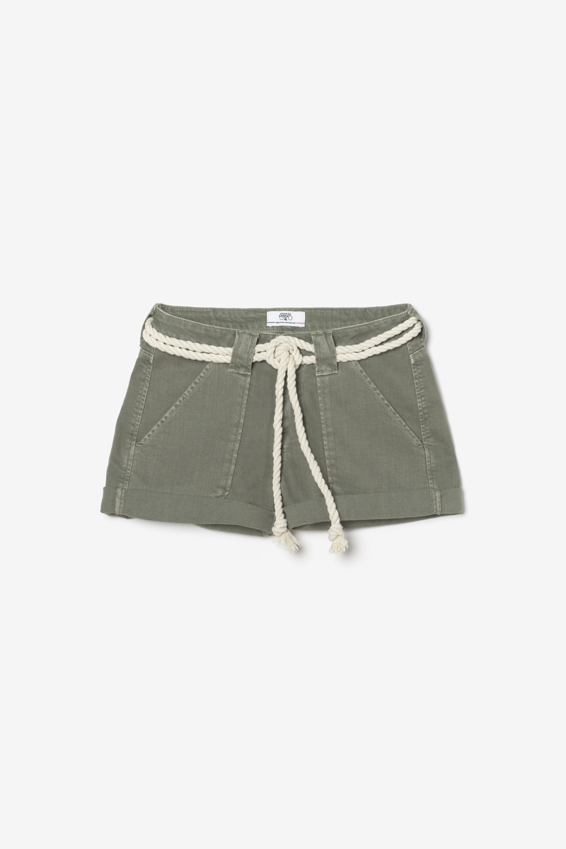 Khaki denim Olsen2 shorts