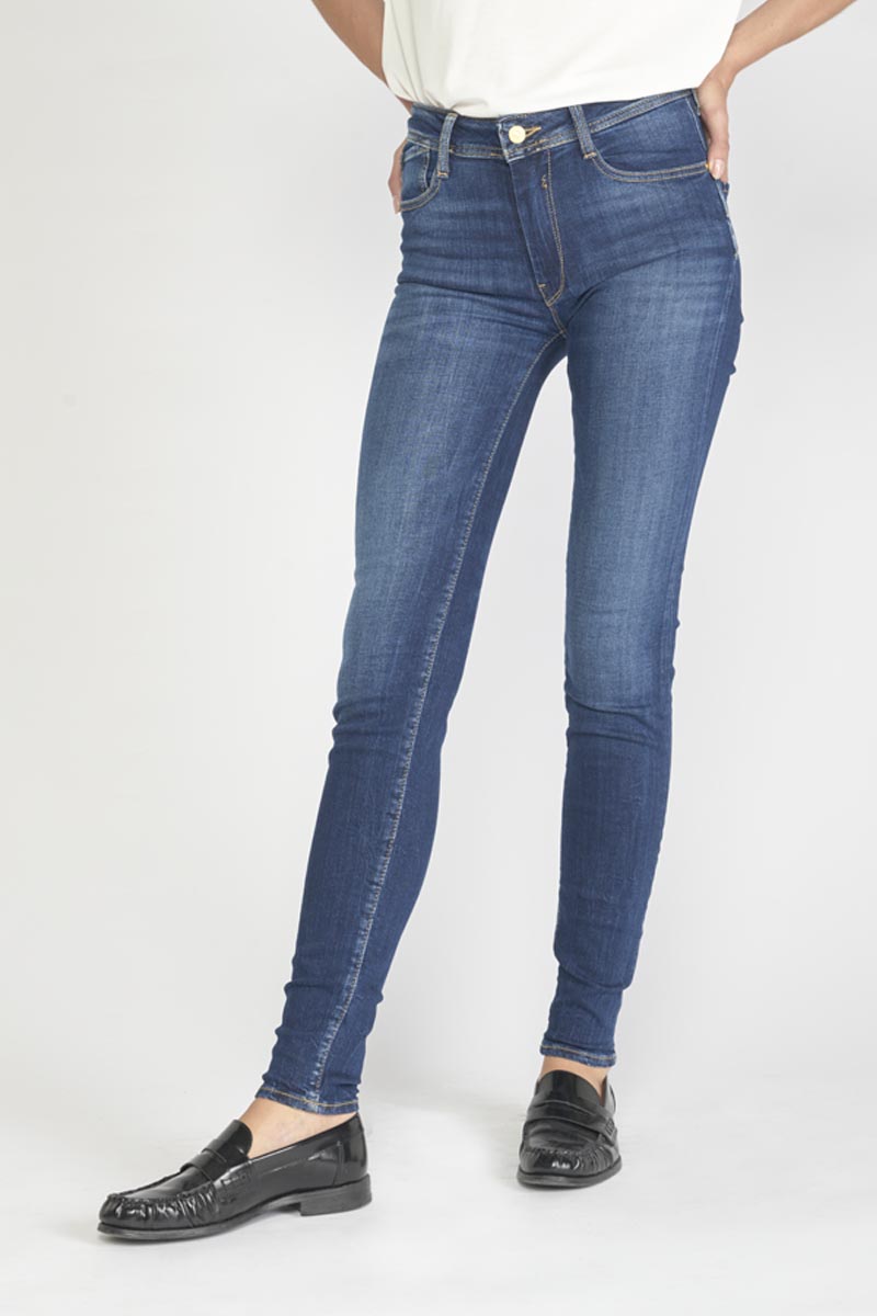 Vivi pulp slim taille haute jeans bleu N°1