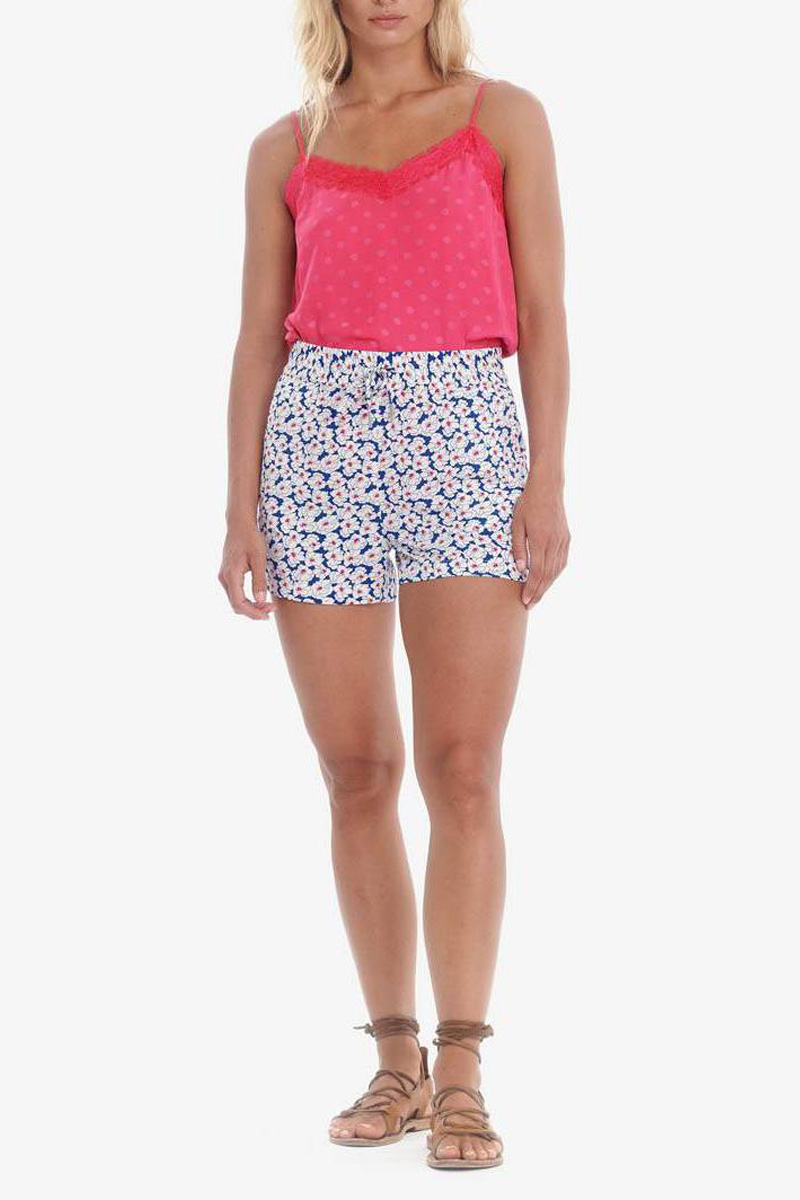 Floral pattern Riou shorts