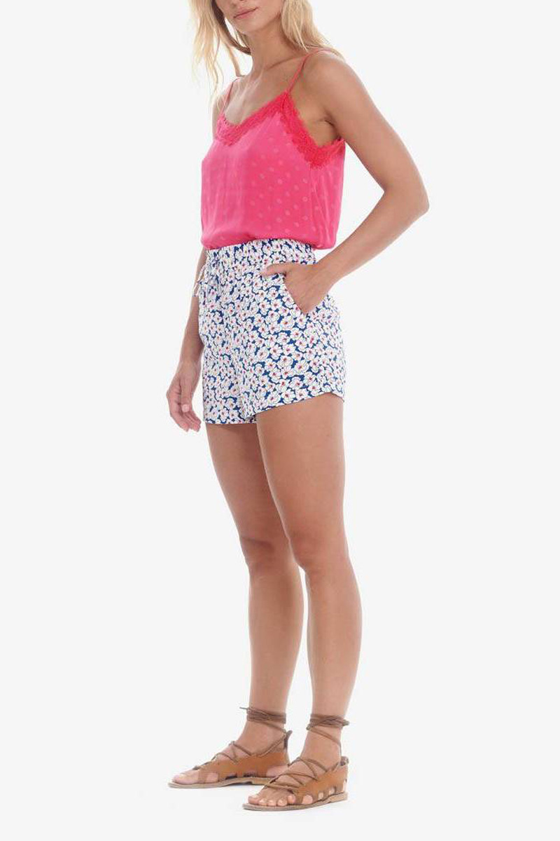 Floral pattern Riou shorts