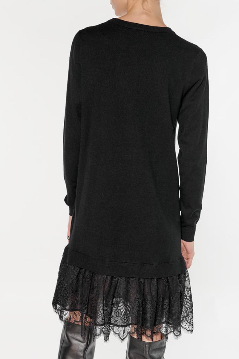 Black Kandyla pullover dress
