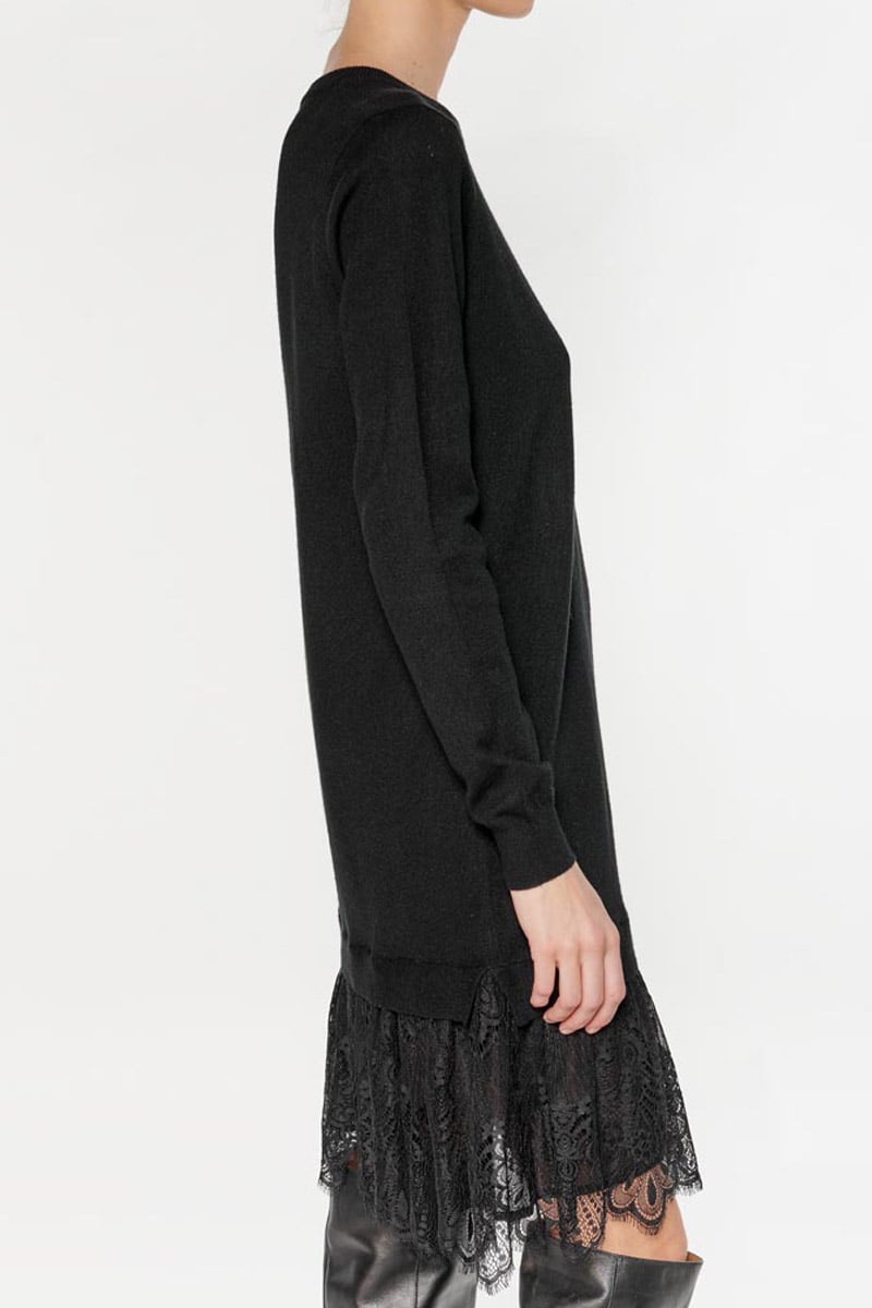Black Kandyla pullover dress