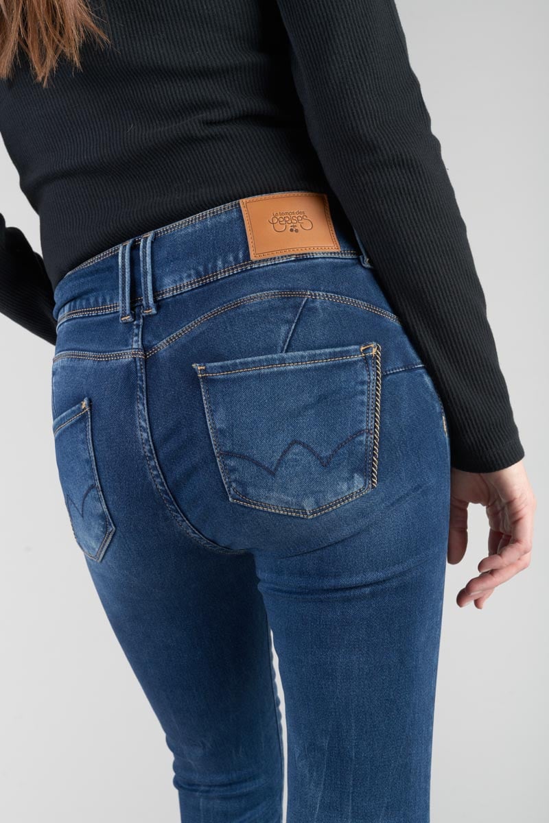 Jeans ultra pulp slim Asti taille haute 7/8ème bleu N°2