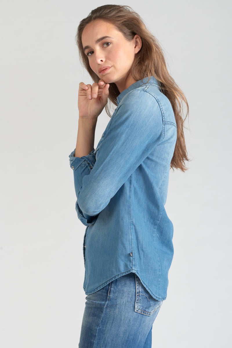 Light blue denim Juanita shirt