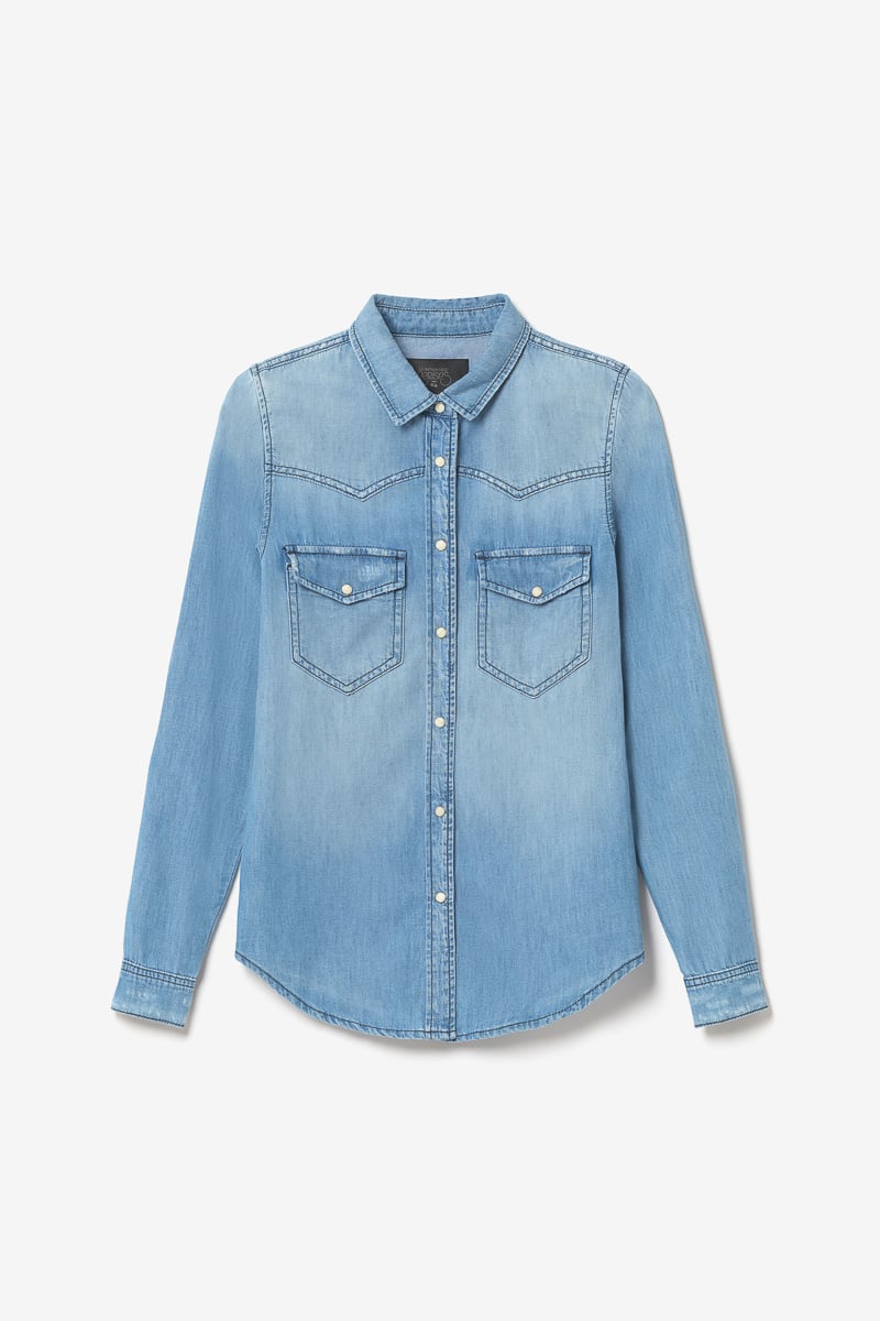 Light blue denim Juanita shirt
