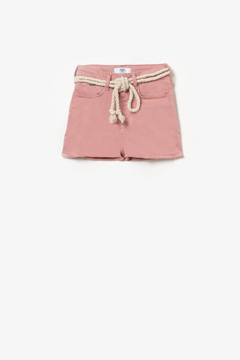 Pink Tiko high-waisted shorts