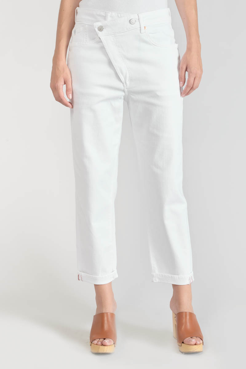 Jeans boyfit Cosy 7/8th white 