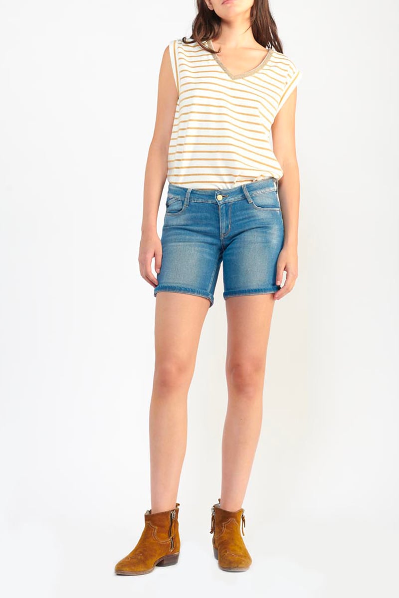 Blue denim Paola shorts