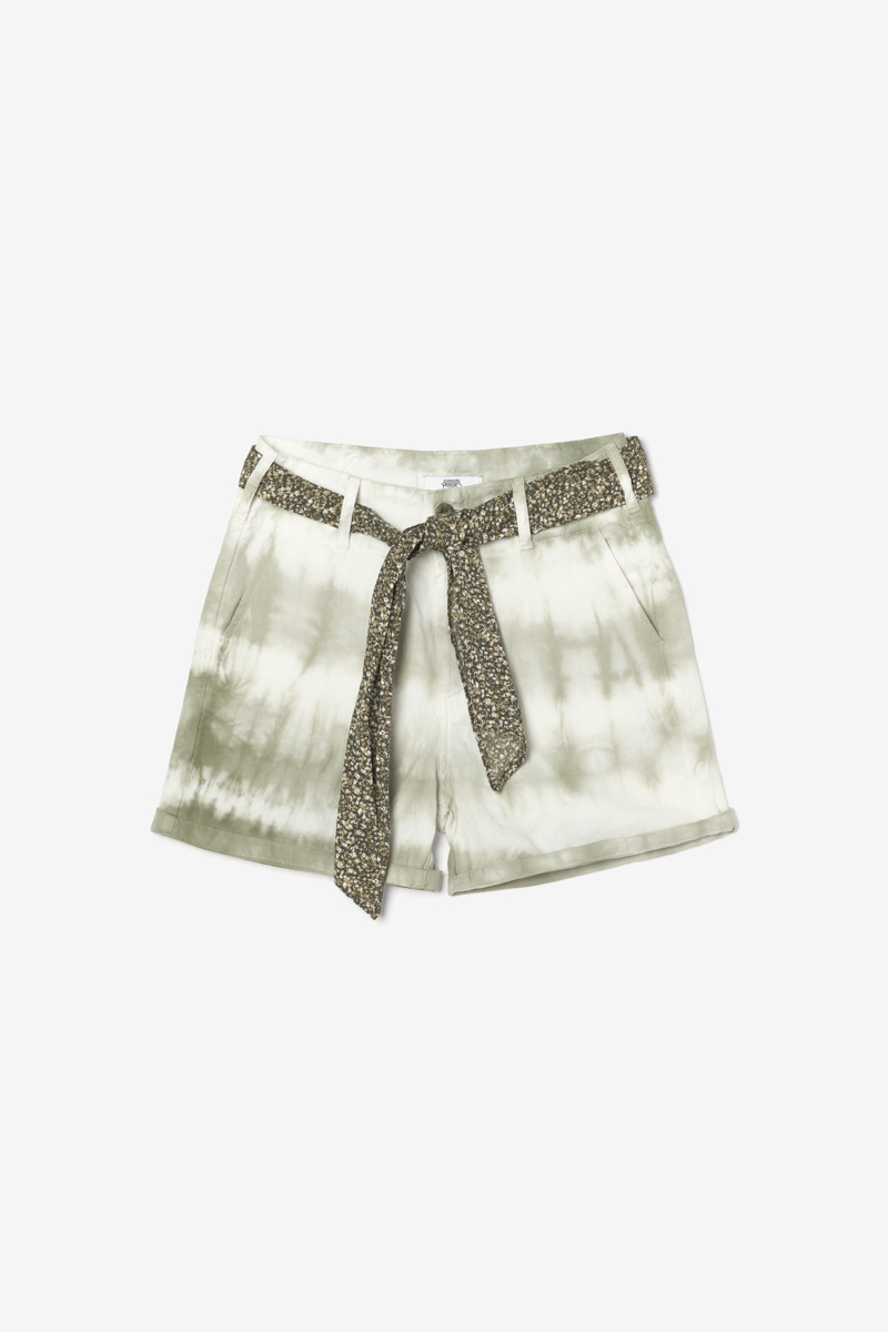 Short Sydney tie and dye kaki