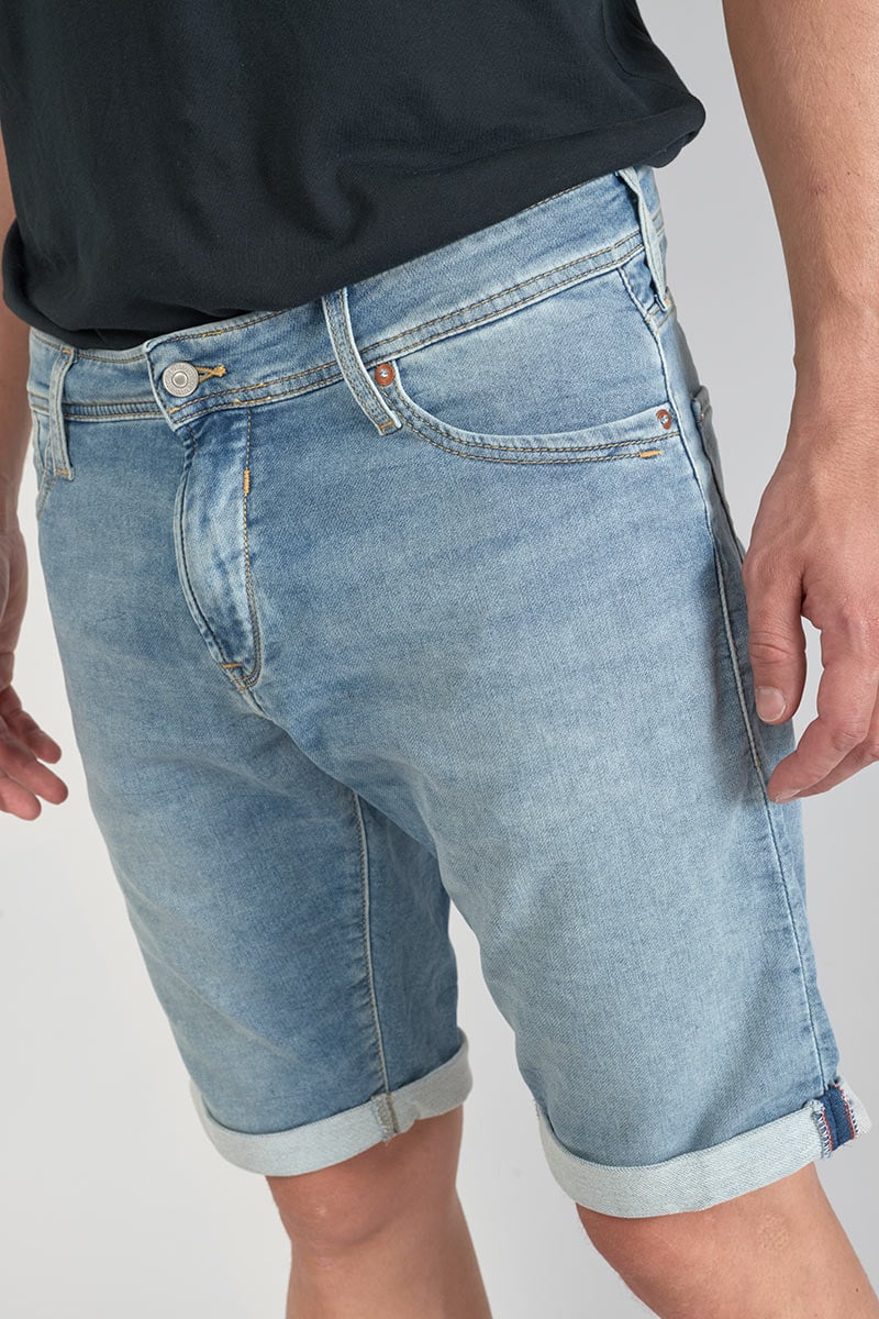 Faded blue Jogg Lo Bermuda shorts