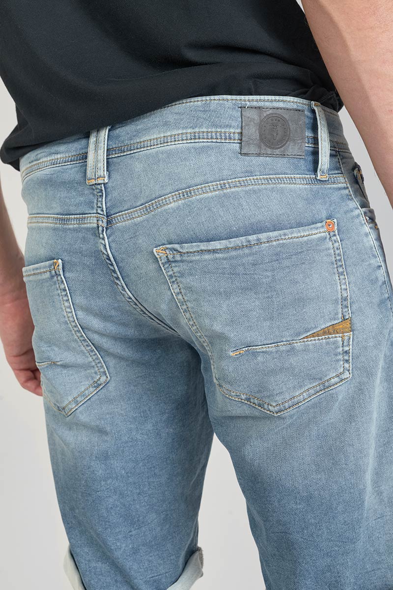 Faded blue Jogg Lo Bermuda shorts