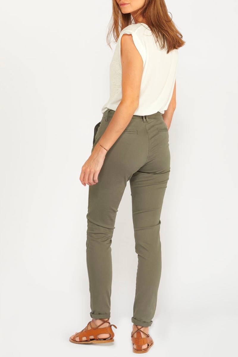 Khaki Dyli trousers