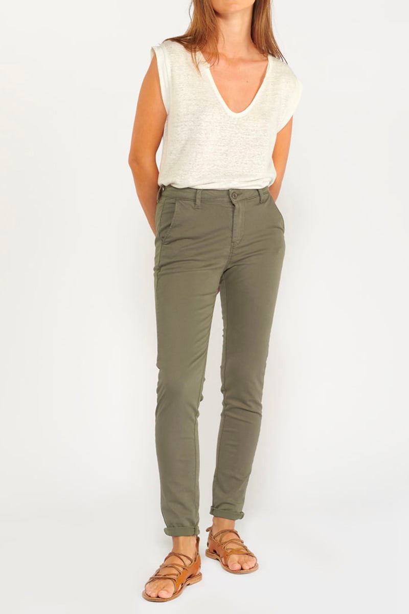 Khaki Dyli trousers