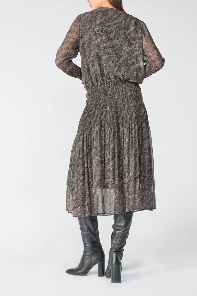 Animal print Bereni maxi dress