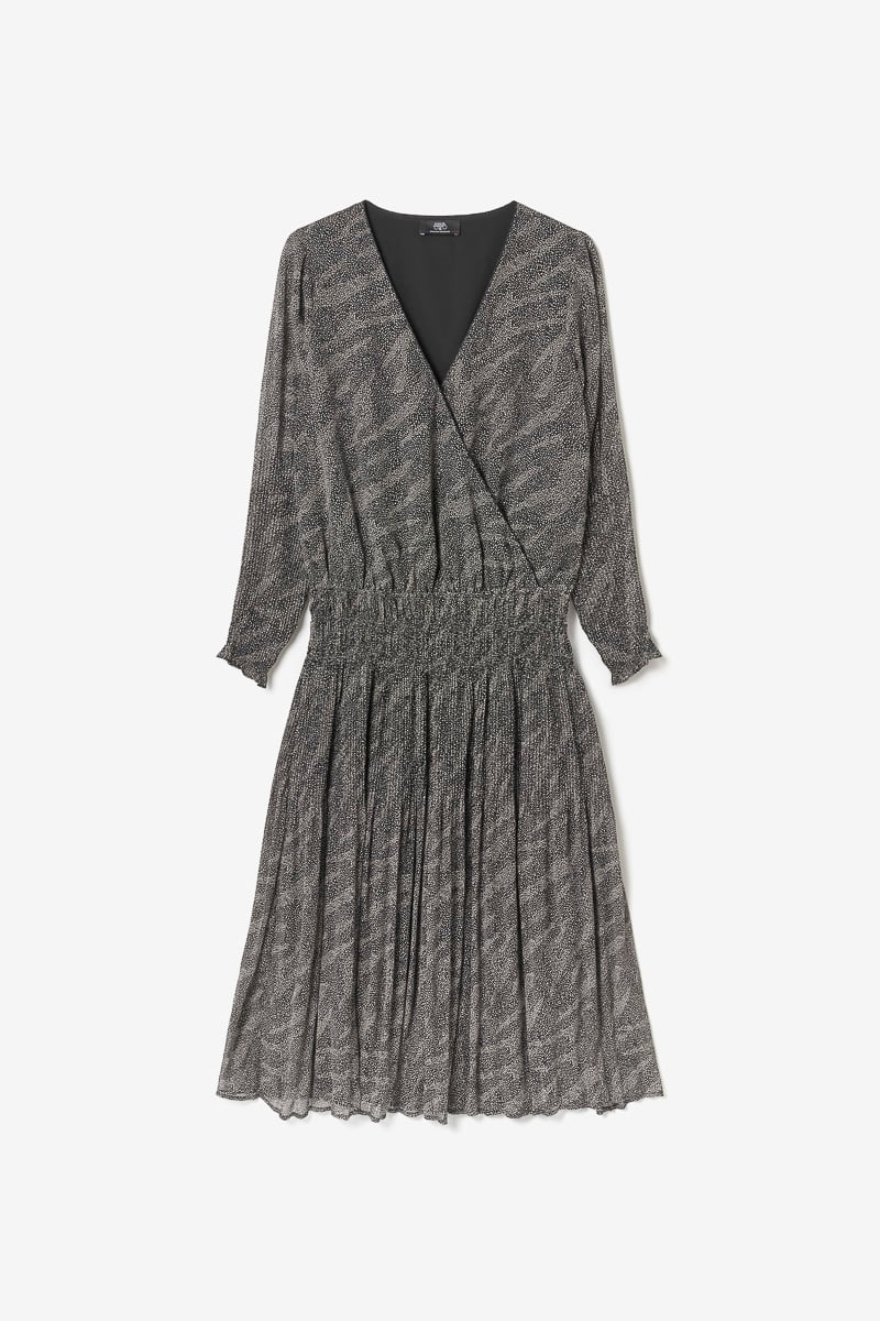 Animal print Bereni maxi dress